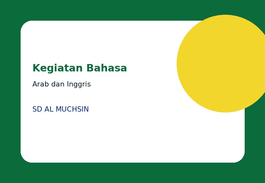 Penampilan Bahasa Inggris Terbaik