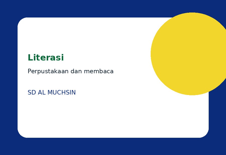 Literasi Sekolah