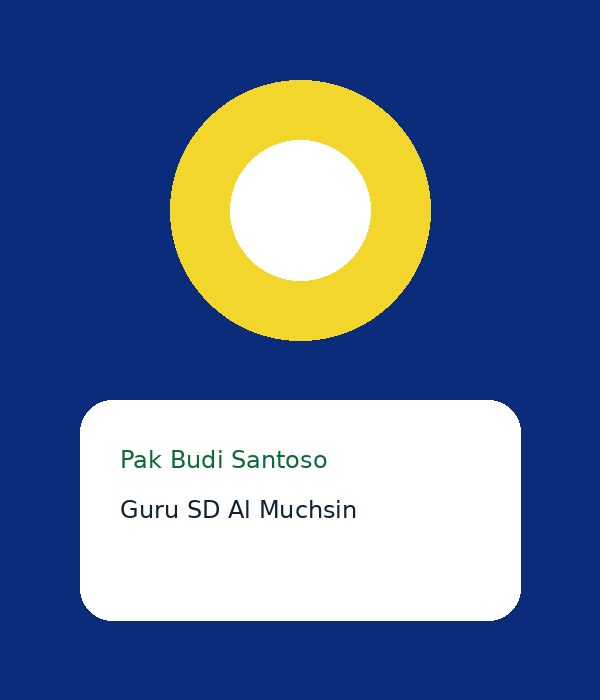 Pak Budi Santoso